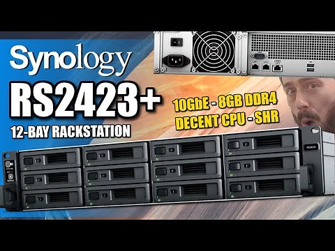 Synology RS2423+ NAS - New 10GbE Rackstation!