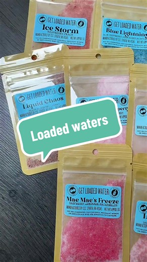 I love flavored waters how about you??? These are from @Caffeine, Candles & Chaos and they are loaded flavored waters! What does loaded mean??? They are loaded with vitamins, biotin, collagen, iron, 200mg caffeine and are sugar/gluten free! With 30 flavors to choose from! Make your water loaded!! #loadedwater #loadedwaters #flavoredwater #viralwater #trending