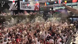 England fan celebrations from around the country