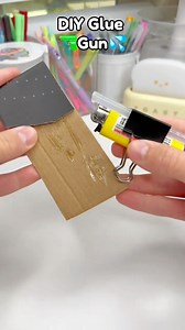 🔫DIY Mini Glue Gun💧!? #papercrafts #cutecrafts #diy #diycrafts #crafts | Pixel Bed