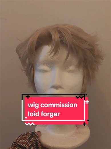 in my style it's lowkey giving alien stage BUT the costumer was happy with it nevertheless🥲 anyway, I would LOVE to get an alien stage commission one day🥹 #spy×family #wigstylist #wig #loidforger #cosplay
