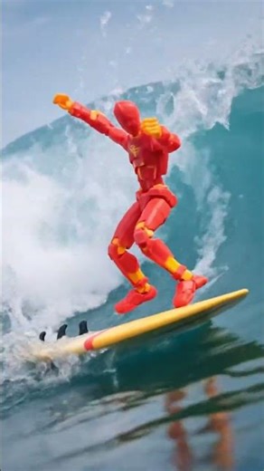 3D dummy 13 surfing
