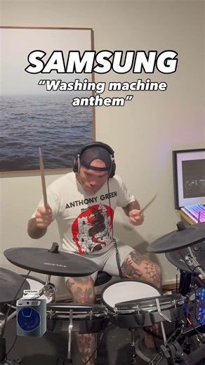 ‪@Samsung‬ -Washing Machine Anthem #drums #metal #shorts #viral #emo ‪@samsungaustralia‬ ‪@nuxaudio‬