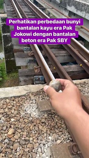 Bantalan rel kereta api #reels #train #railway #kereta | Train Railway