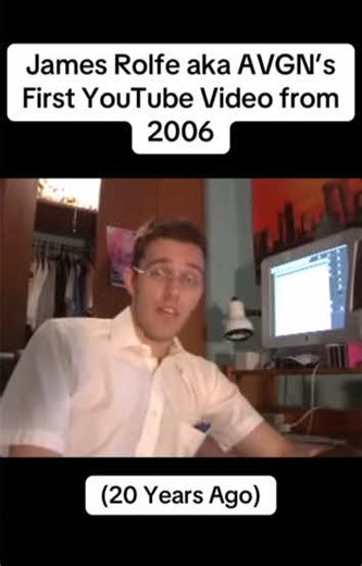 AVGN’s First YouTube Video (2006) #fyp #avgn #2000s #nostalgiacore #jamerolfe
