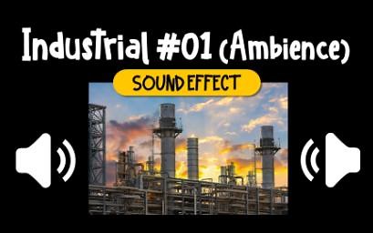 工厂 #01 制造业 机器 机械 运作 环境音 音效 (HQ)