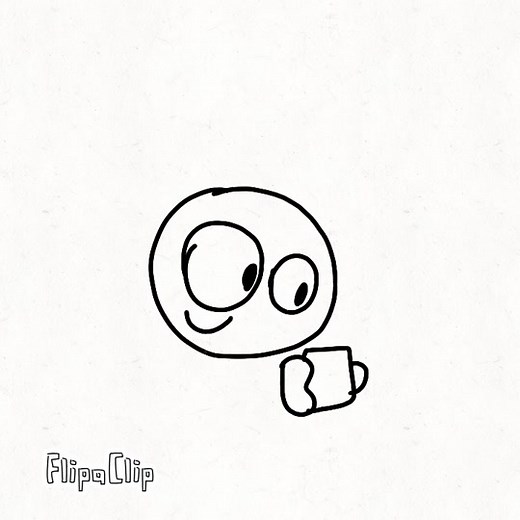 #FlipaClip So gassy #emojicatfart