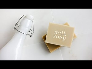 Make creamy milk soaps with me🥛2 ways to use milk in cold process soap❄️