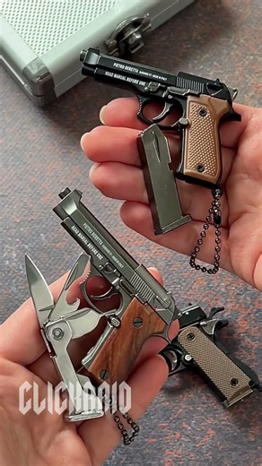 Beretta M92 vs Beretta M92 Multitool Wooden #miniature #csgo #military #shorts #toys #outdoors #edc