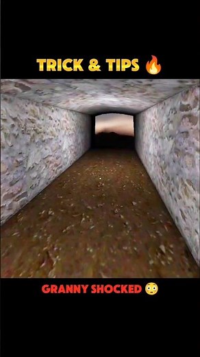 Granny 1 Outside Inside trick 🔥💀#granny #grannygame #horrorgame #granny1