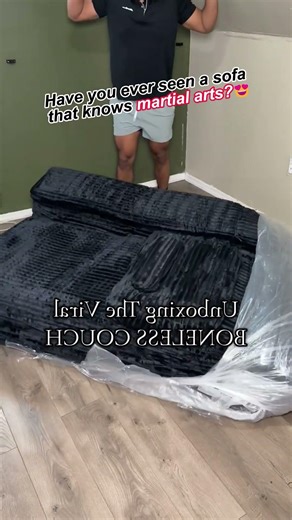 Corduroy Boneless Sofa Magic: Unbox-to-Use + Plush Comfort for Every Decor ✨#home #sofa #homedecor