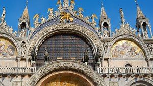 Walking at Saint Mark’s Basilica, Venice