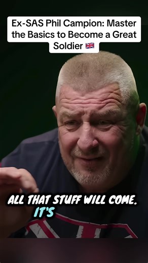 Ex-SAS Phil Campion: Master the Basics to Become a Great Soldier 🇬🇧 #PhilCampion #SAS #Discipline #MasterTheBasics #fyp In this podcast clip, former SAS operator Phil Campion is asked a simple but powerful question: What makes a good soldier? His answer is surprisingly straightforward — master the basics. Campion explains that in elite units like the Special Air Service, success isn’t about flashy skills or shortcuts. The foundation of any strong soldier comes from repeatedly practicing the fu