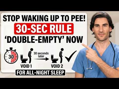 The 30-Second “Double-Empty” Rule That Cuts Night Bathroom Trips Fast