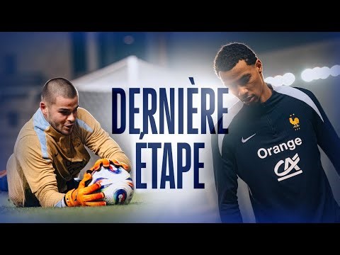 Ultime séance à la veille du dernier match (Azerbaïdjan-France)