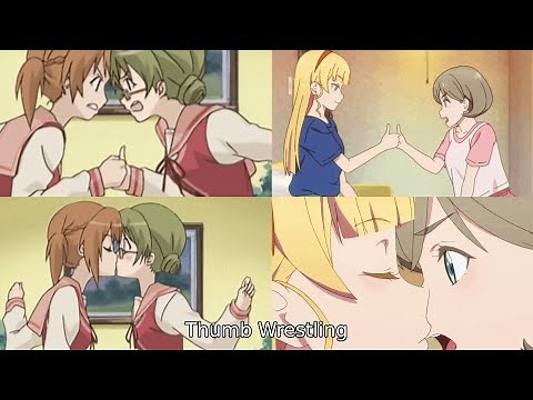 Thumb Wrestling - Yuri Moment