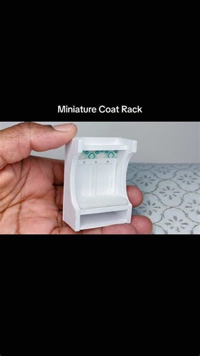 Miniature Coat Rack DIY Ideas for Dollhouses