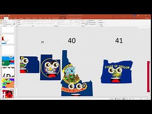 50 USA States Size Comparison - Geography