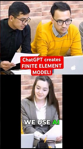 ChatGPT Creates Finite Elements From Scratch in Seconds! #shorts
