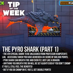 47K views · 332 reactions | Set the ocean on fire - chomp a High Score today with Pyro Shark and win Baby Pyro in Hungry Shark Evolution!  | Hungry Shark | Facebook