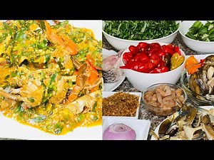 How To Make Rivers Native Soup With Okra / Nigerian Fisherman Soup Recipe