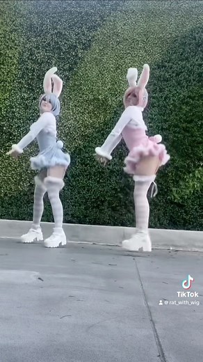 HG | Rem and Ram love to hop🐇 #rezero #rezerorem #rezeroram #rezeroremandram #rezeroremram #rezeroremcosplay #rezeroramcosplay #remandram #rem... | Instagram