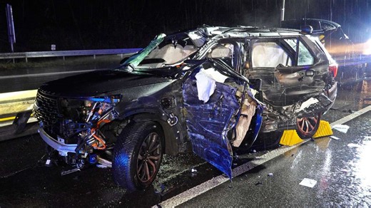 Schrecklicher Unfall auf A8: Vater (†47) und Tochter (†13) tot – Sohn (16) schwer verletzt