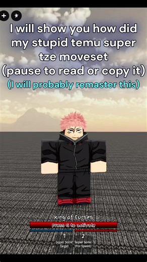 Temu super tze skill builder tut in jjs #jujustushenanagins #jjs #roblox #jjscustommovesets #fyp