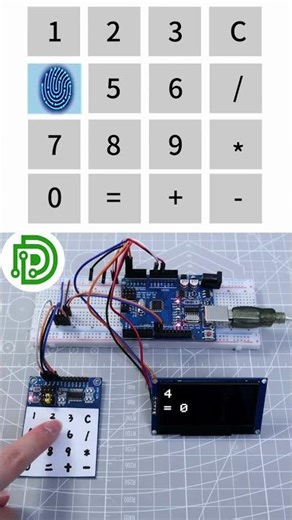 TTP229 Touch Sensor + OLED Display