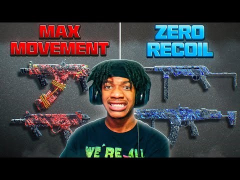 I Tested MAX MOVEMENT vs NO RECOIL Loadouts in Warzone