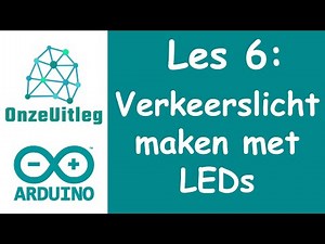 Arduino - Verkeerslicht maken met LEDs (code in de beschrijving)