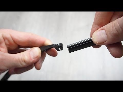 How to Replace Windshield Wiper Blade Rubber Refills Valeo