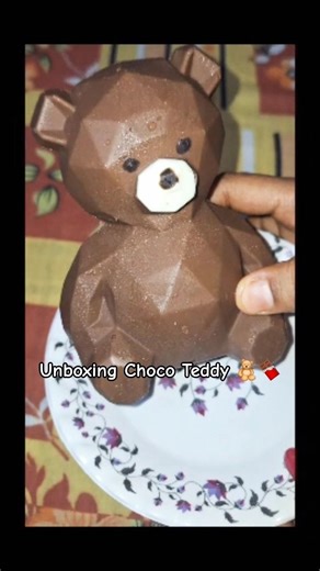 Unboxing Choco Teddy #chocolate #teddy #commentforlink #yum #unboxing #shorts