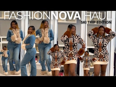 FASHIONNOVA TRY ON HAUL❄️ | SKI TRIP EDITION | SKI SUIT, SKI BOOTS, etc