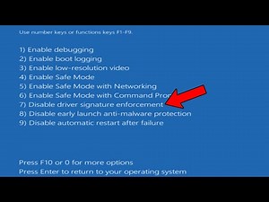 How To Disable Driver Signature Enforcement in Windows 11