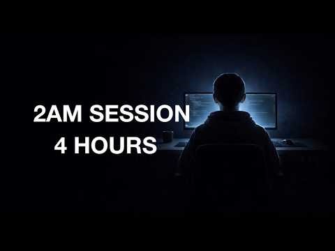4 Hours 2AM Coding Session | Deep Work Soundscape