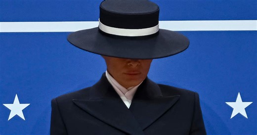 Eric Javits on first lady's inauguration hat