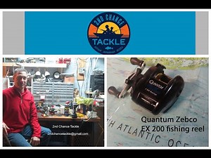 Quantum Zebco EX 200 low profile baitcasting fishing reel how to take apart and service