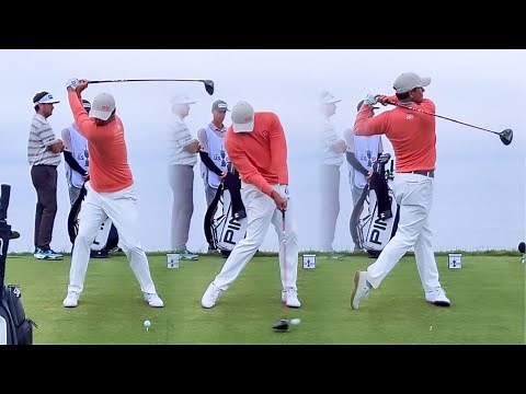 Adam Scott Golf Swing - ATHLETIC SWING SEQUENCE | Full Speed + SLOW MOTION