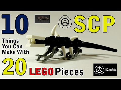 10 SCP things you can make with 20 Lego pieces Part 2