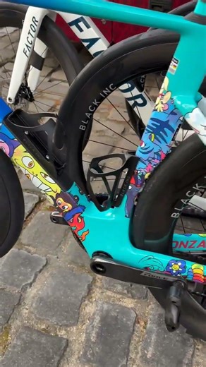 New Michelin tyres spotted at Paris-Roubaix