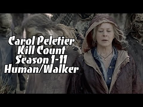 The Walking Dead - Carol Peletier KILL Count | Season 1 - Season 11