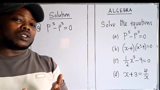 Equations | Jacob Sichamba Online Math