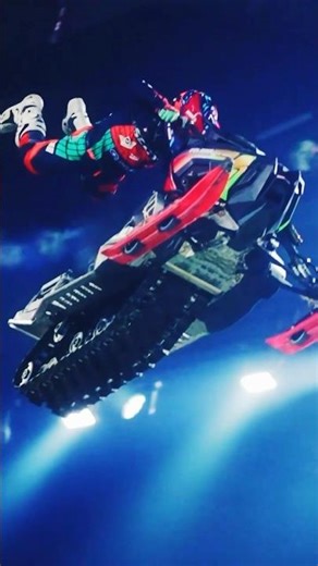 Only REAL Pros Do This💀 #shorts #snowmobile #stunt #edit