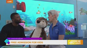 Free kids' admission heats up winter fun at St. Louis Aquarium