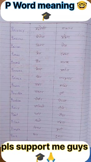 P Word meaning #viral #english #youtubeshorts #wordmeaning #viralvideo #subscribe#shorts #like#basic