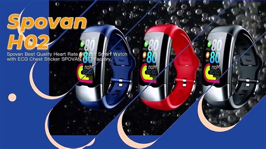 ECG PPG Intelligent Heart Band Watch with Chest Strap EKG Android Operated