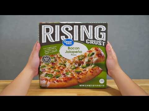 Ranking EVERY Frozen Pizza... Walmart Great Value Rising Crust Bacon Jalapeno Pizza - 0 /10