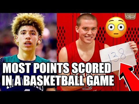 MOST POINTS SCORED IN A BASKETBALL GAME!