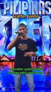 PGT GOT TALENT: SCATTER PALDO. : #PGT #gottent #fbreels #fbreelsvideo #foryou | Jols L Lan